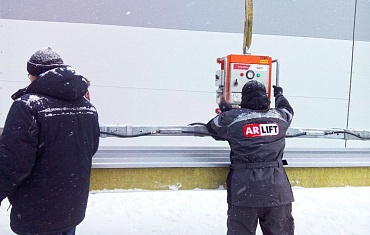 Монтаж сэндвич-панелей в осадки
