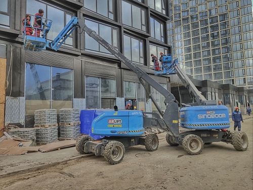 Коленчатый подъемник Sinoboom AB26J Plus